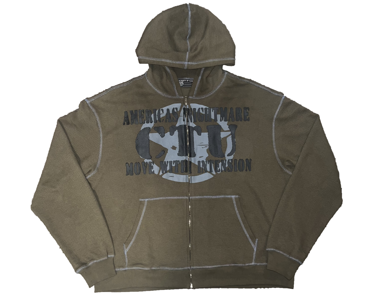 CTU Stamp Zip Up